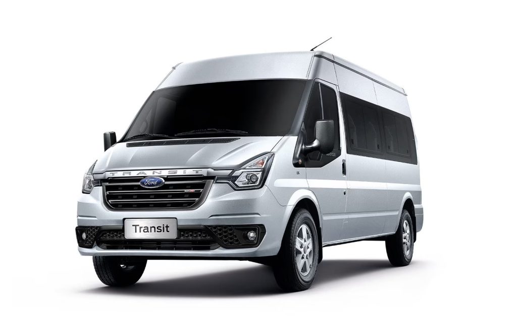 gia ford transit 16 cho mau bac